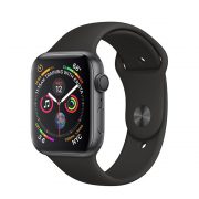 Watch Series 4 Aluminum Cellular (40mm), Space Gray, Black Sport Loop Watch Series 4 Aluminum Cellular (40mm), Space Gray, Black Sport Loop