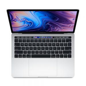 MacBook Pro 13" 4TBT Mid 2019 (Intel Quad-Core i5 2.4 GHz 16 GB RAM 256 GB SSD), Silver, Intel Quad-Core i5 2.4 GHz, 16 GB RAM, 256 GB SSD