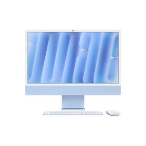 iMac 24" M4 2024 (Apple M4 10-Core 16 GB RAM 512 GB SSD 10-Core), Blue, Apple M4 10-Core, 16 GB RAM, 512 GB SSD, 10-Core