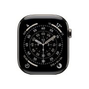 Watch Series 11 Titanium Cellular (42mm), Slate, Black Sport Band